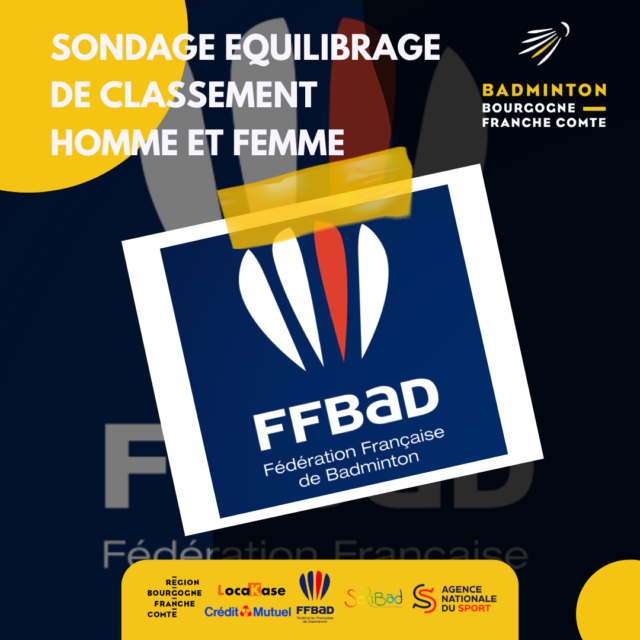 🏸💬𝐒𝐨𝐧𝐝𝐚𝐠𝐞 𝐬𝐮𝐫 𝐥’𝐞́𝐪𝐮𝐢𝐥𝐢𝐛𝐫𝐚𝐠𝐞 𝐝𝐮 𝐧𝐨𝐮𝐯𝐞𝐚𝐮 𝐬𝐲𝐬𝐭𝐞̀𝐦𝐞 𝐝𝐞 𝐜𝐥𝐚𝐬𝐬𝐞𝐦𝐞𝐧𝐭 – 𝐎𝐧 𝐚 𝐛𝐞𝐬𝐨𝐢𝐧 𝐝𝐞 𝐯𝐨𝐮𝐬 !