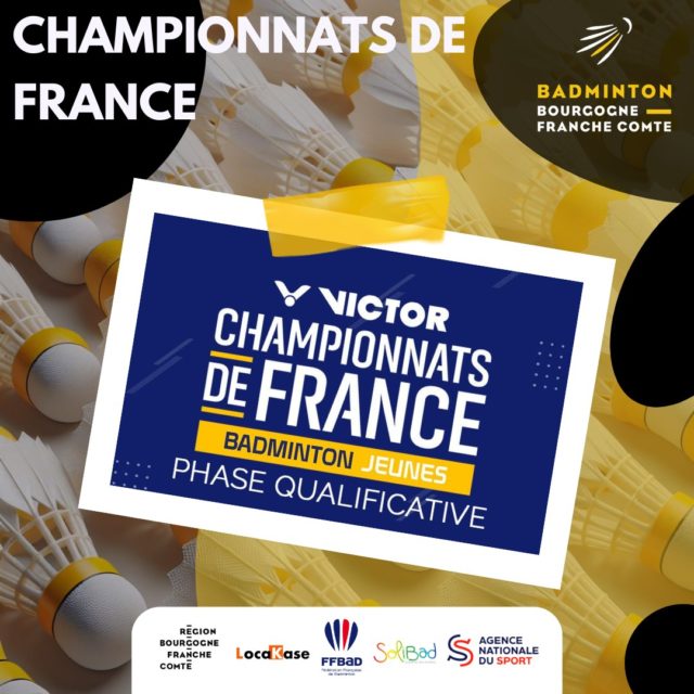 🏸 𝐂𝐇𝐀𝐌𝐏𝐈𝐎𝐍𝐍𝐀𝐓𝐒 𝐃𝐄 𝐅𝐑𝐀𝐍𝐂𝐄 𝐉𝐄𝐔𝐍𝐄𝐒 𝟐𝟎𝟐𝟔 – 𝐏𝐡𝐚𝐬𝐞 𝐐𝐮𝐚𝐥𝐢𝐟𝐢𝐜𝐚𝐭𝐢𝐯𝐞 🏆