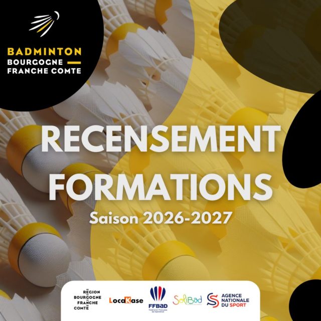 Recensement des besoins en formation – Saison 2026-2027